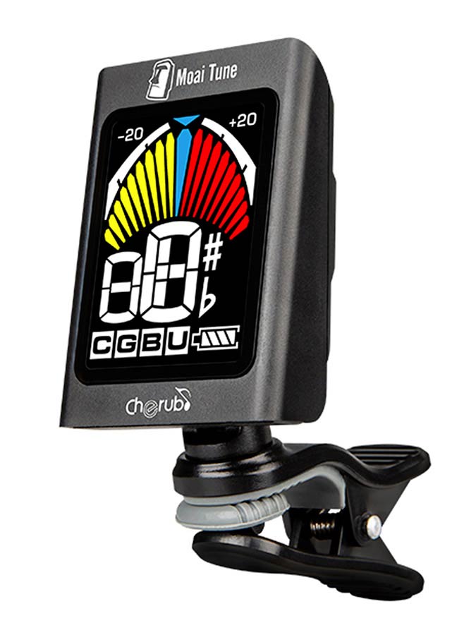 Cherub - WST-680 - Rechargeable Chromatic Clip Tuner 'Moai Tune'