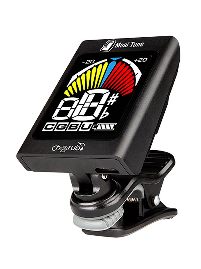 Cherub - WST-680 - Rechargeable Chromatic Clip Tuner 'Moai Tune'