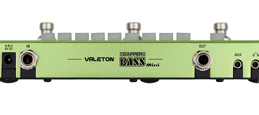 Valeton - Mes-2 - Effect Strip Dapper Bass Mini with Tuner + Compressor + Eq + Chorus