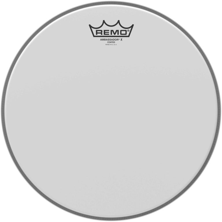 Remo - AX-0112-00 - 12" Ambassador X Coated Tom/Snare head