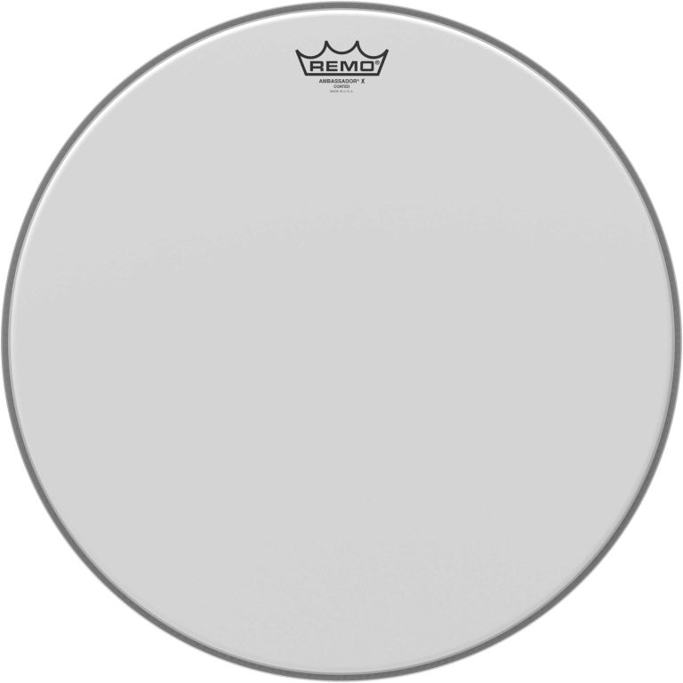 Remo - AX-0118-00 - 18" Ambassador X Coated Snare/Floortom head