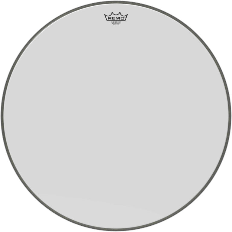 Remo - BR-1226-00 - 26" Ambassador Smooth White Bass Drum Head