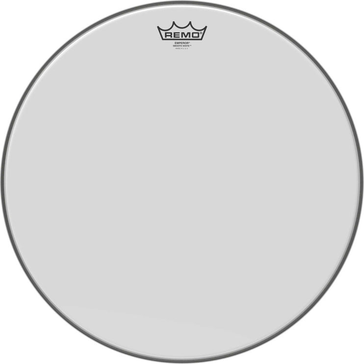 Remo - BE-0218-00 - 18" Emperor Smooth White Floortom Head
