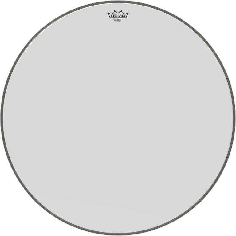 Remo - BR-1228-00 - 28" Ambassador Smooth White Bass Drum Head