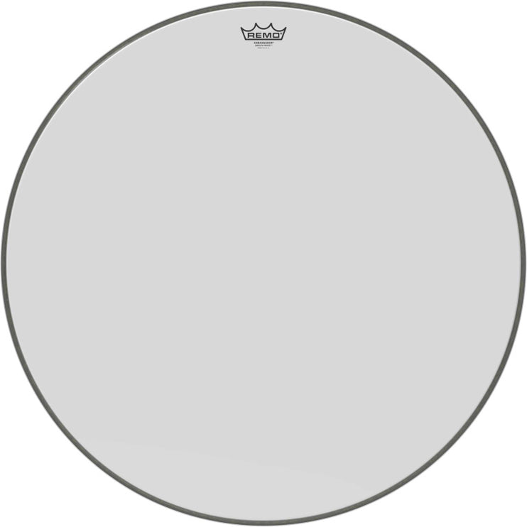 Remo - BR-1228-00 - 28" Ambassador Smooth White Bass Drum Head