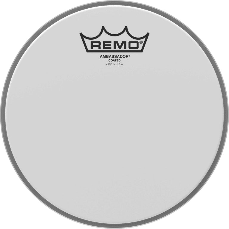 Remo - BA-0108-00 - 8" Ambassador Coated Tom head