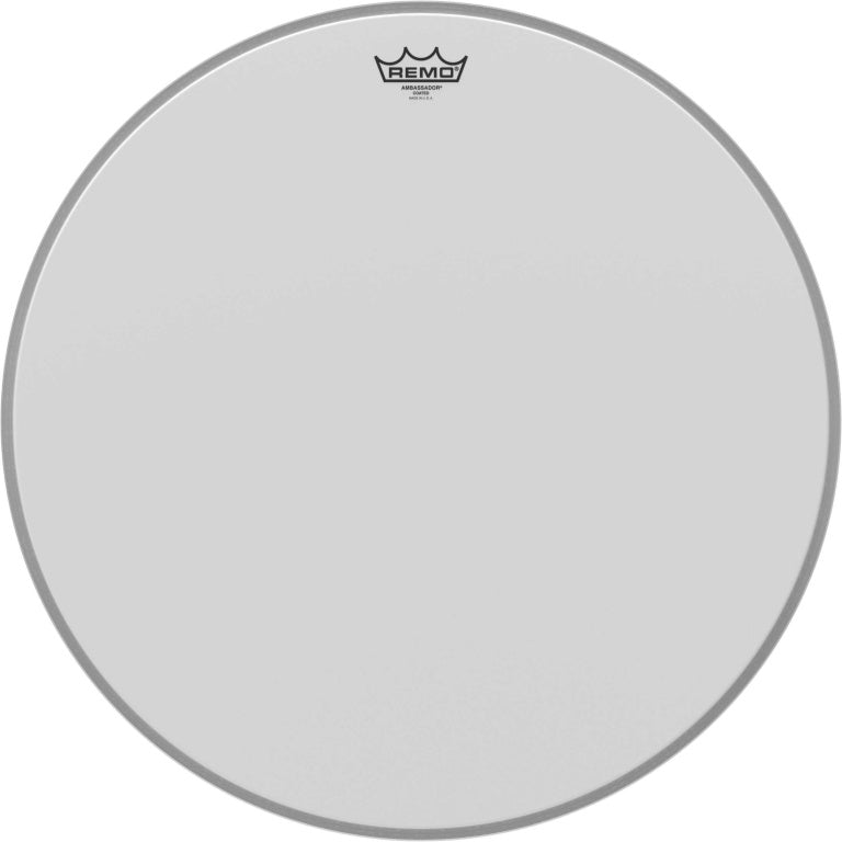Remo - BR-1122-00 - 22" Ambassador Coated Bass Drum head