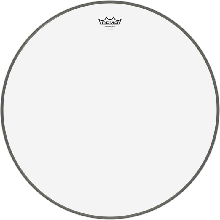 Remo - BR-1324-00 - 24" Ambassador Clear Bass Drum Head
