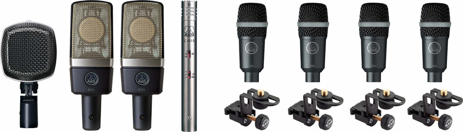 AKG – AKGDRUMSETPREMIUM – Microphone Set