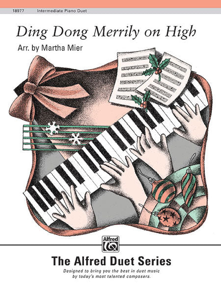 Martha Mier: Ding Dong On Merrily High (Piano)