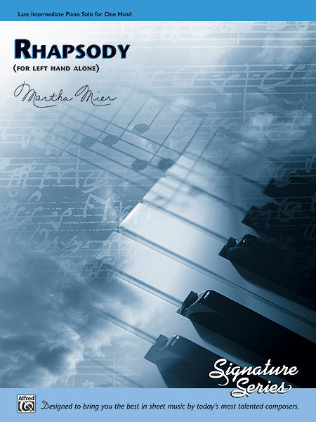 Martha Mier: Rhapsody (For left hand alone)