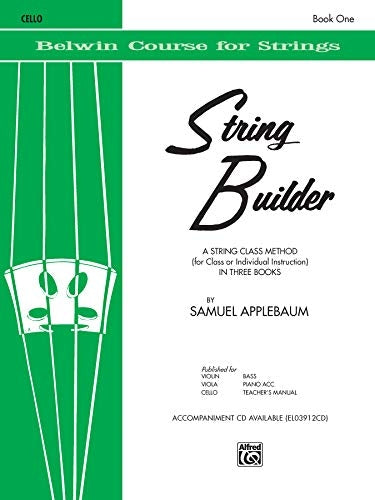 Samuel Applebaum: Stringbuilder 1 Cello afbeelding 2