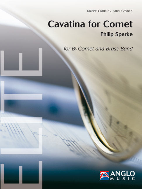 Sparke: Cavatina for Cornet (Set Brassband) afbeelding 2