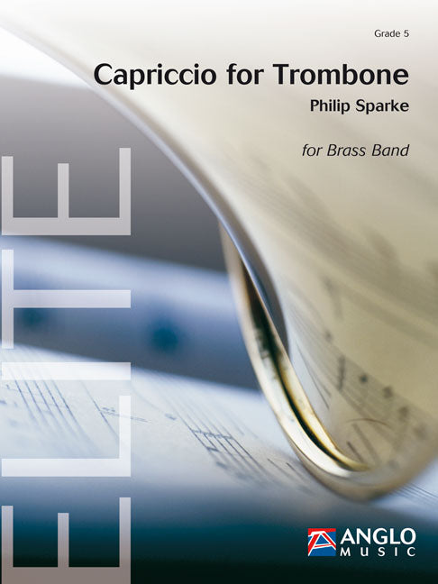 Sparke: Capriccio fuer Trombone (fur Trombone and Brass Band) (Set Brassband) afbeelding 2
