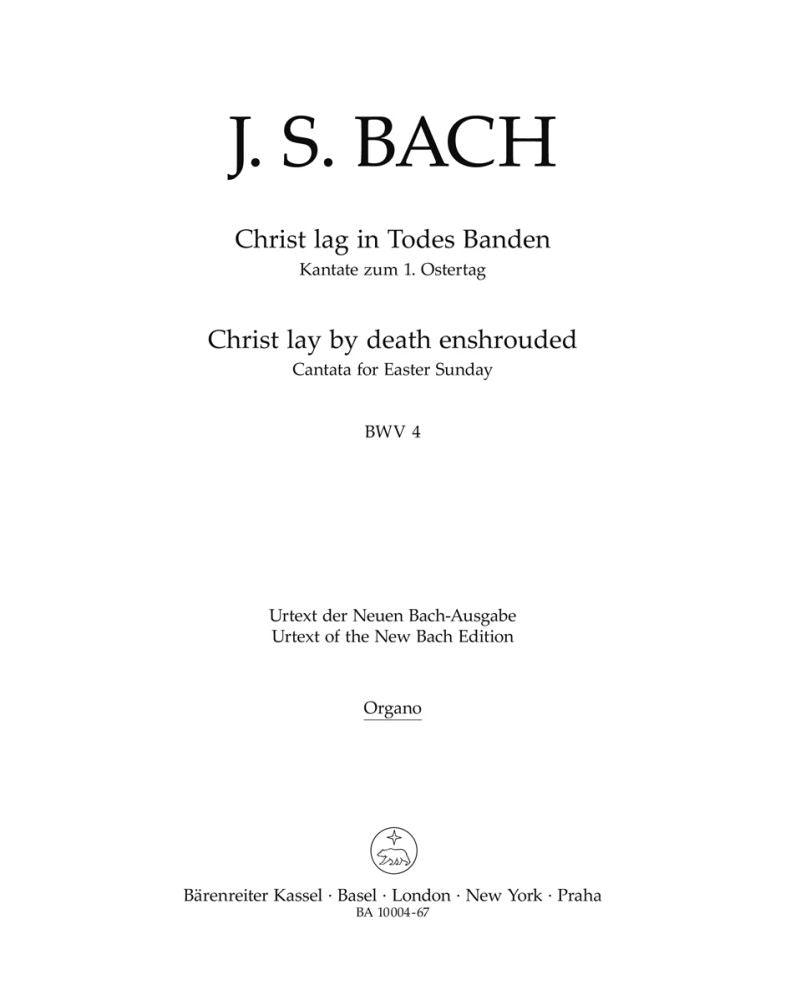 Bach: Kantate BWV4 Christ lag in Todesbanden (Orgel)
