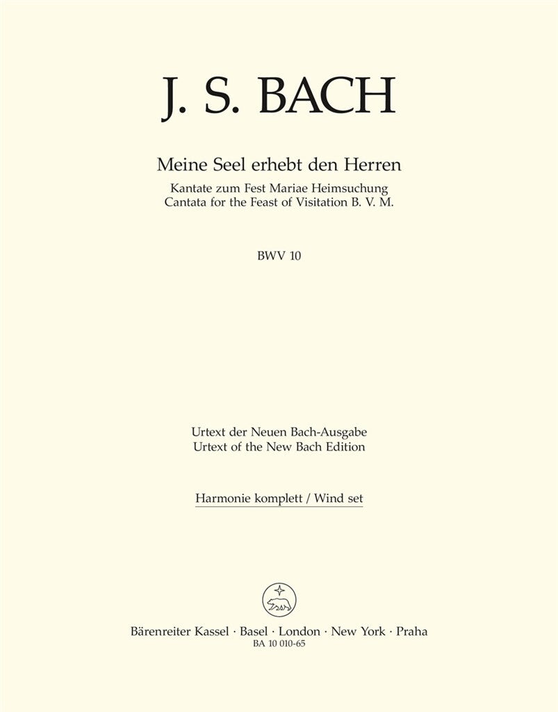 Bach: Kantate BWV 10 Meine Seel erhebt den Herren (Orgel) afbeelding 2