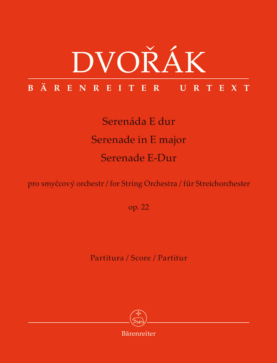Antonin Dvorak: Serenade For String Orchestra E major op. 22 afbeelding 2