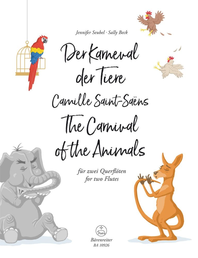 Saint-Saëns: The Carnival Of Animals For Two Flutes