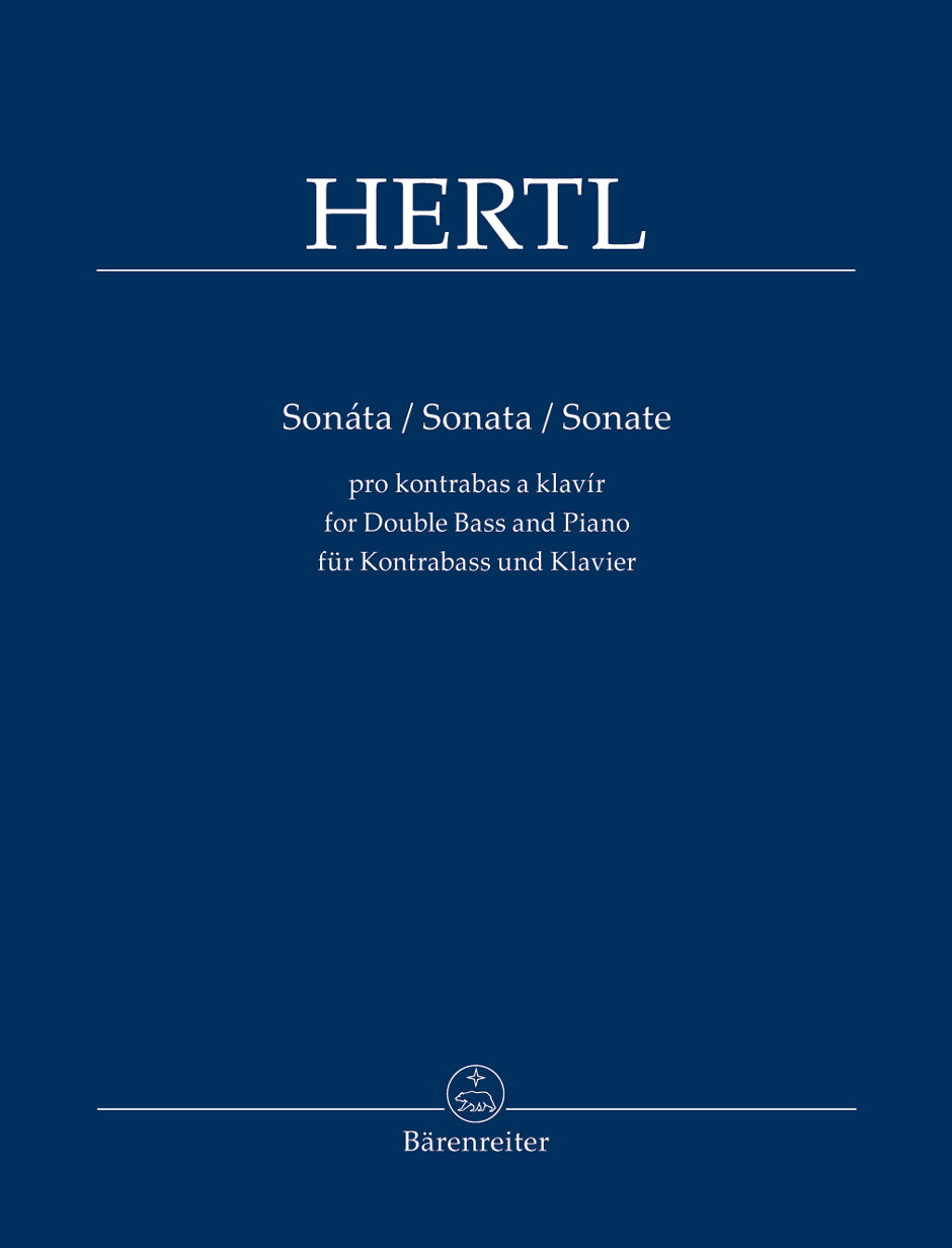 Hertl: Sonata for Double Bass and Piano