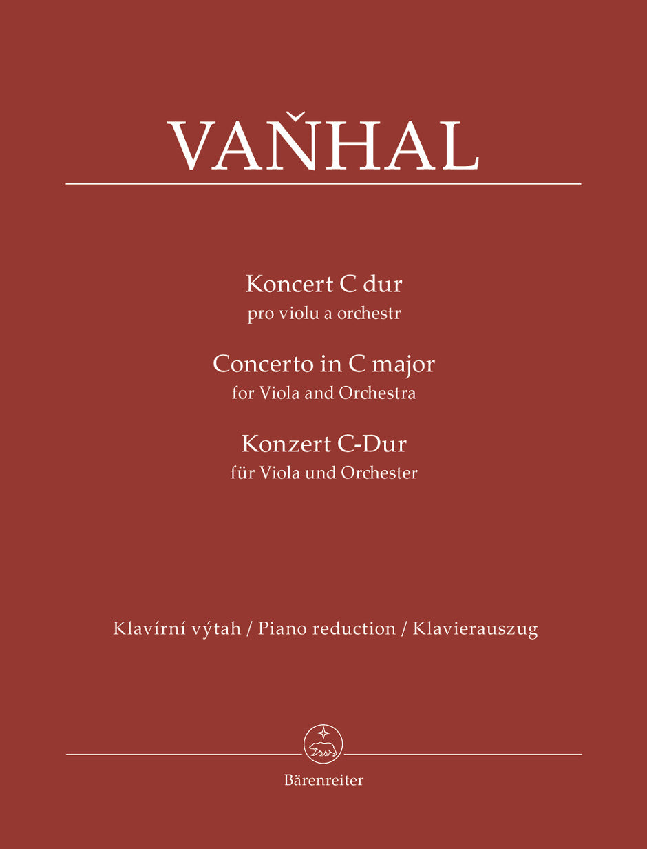 Vanhal: Concerto for Viola and Orchestra C major