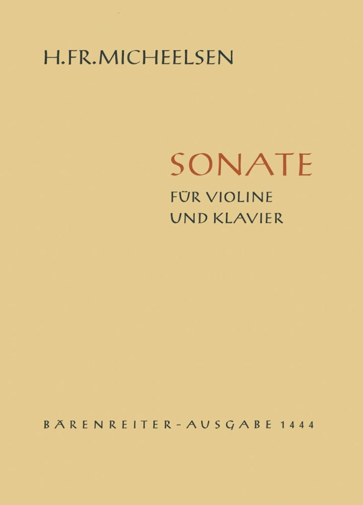 Sonate for Violine und Klavier (1938)