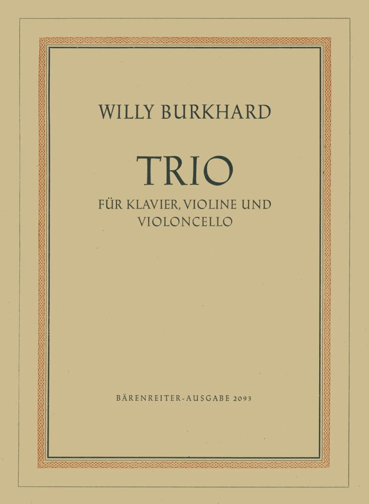Burkhard: Trio