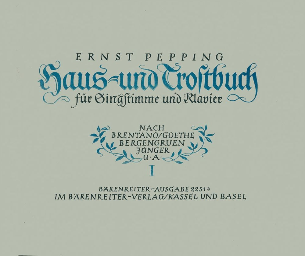 Haus- und Trostbuch (1946). Heft 1