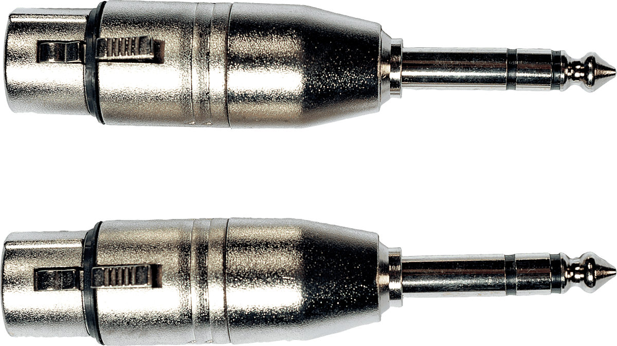 Yellow Cable ECO AD26 Jack stereo male naar XLR femaleale