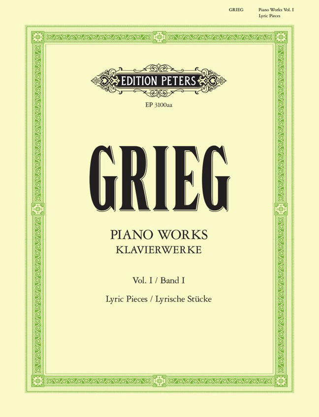 Edvard Grieg: Klavierwerke Band 1