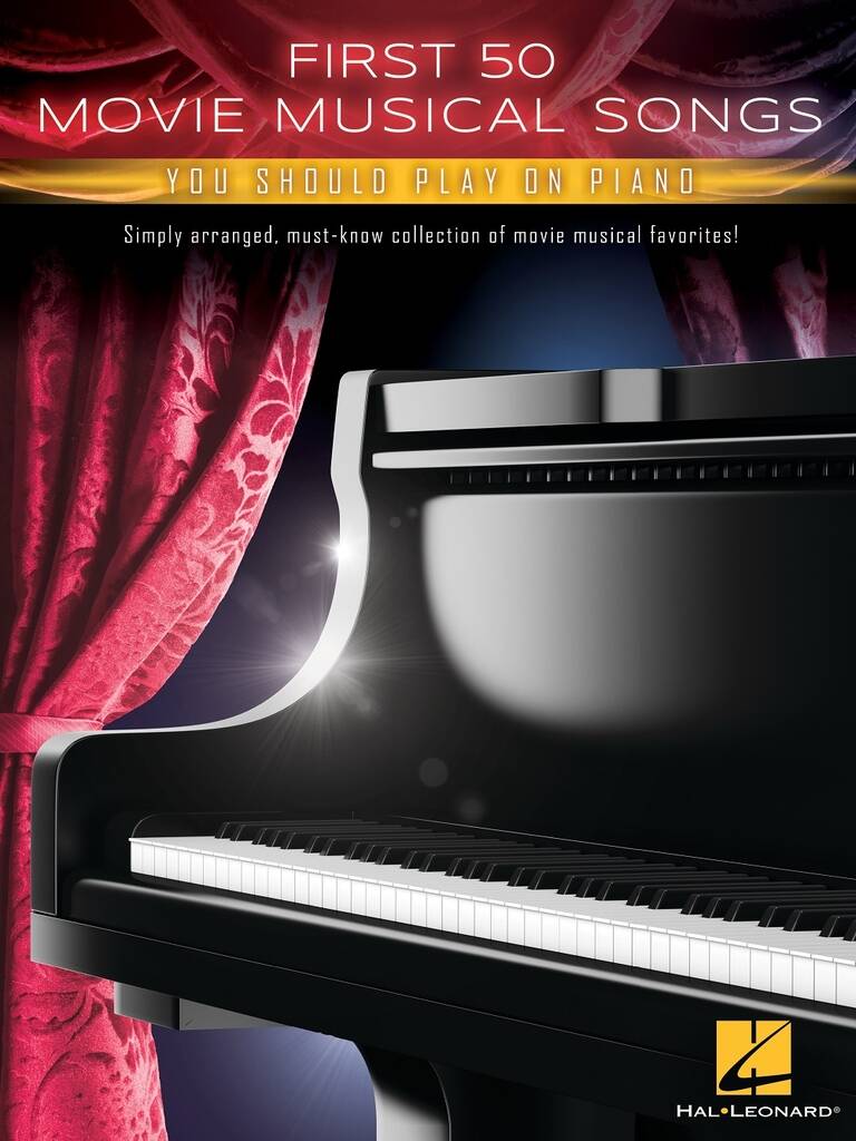 First 50 Movie Musical Songs (Piano)