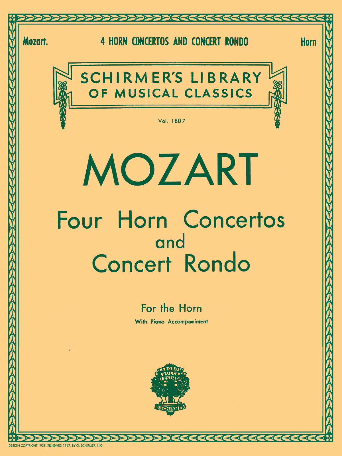 Mozart: 4 Horn Concertos and Concert Rondo