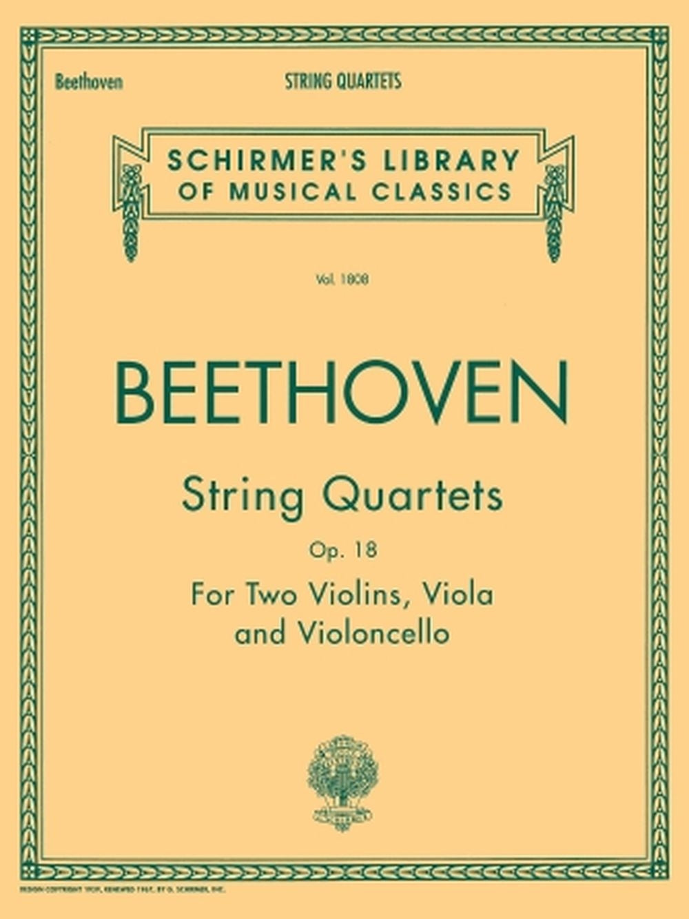 Beethoven: String Quartets, Op. 18