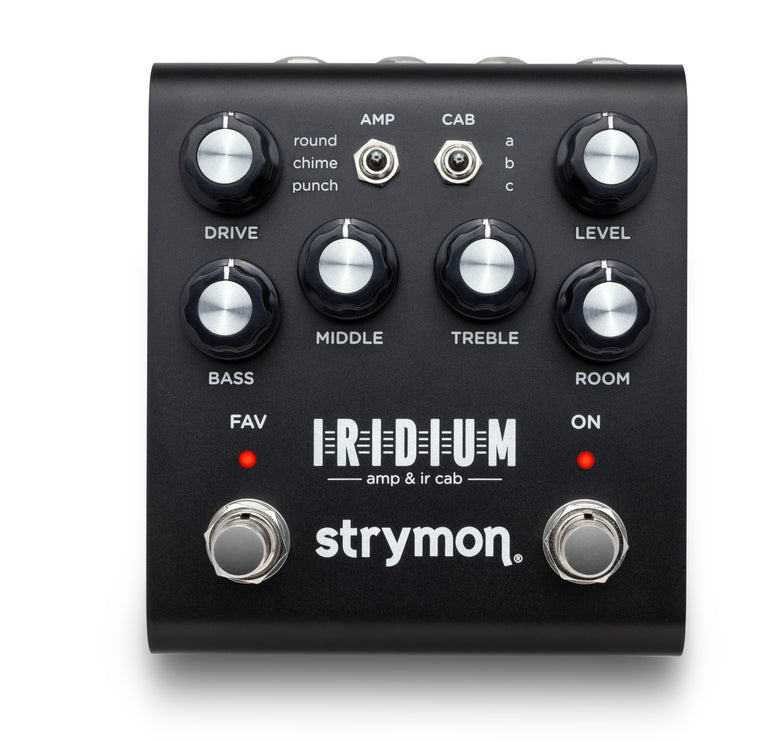 Strymon - STRIRIDIUM - Amp Modeling Pedal with Customizable Ir's and Room Processing