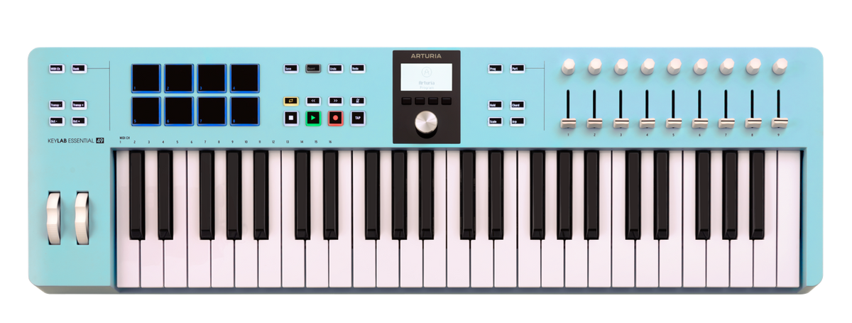 Arturia KeyLab Essential 3 49 Aquamarine Ltd Ed afbeelding 5