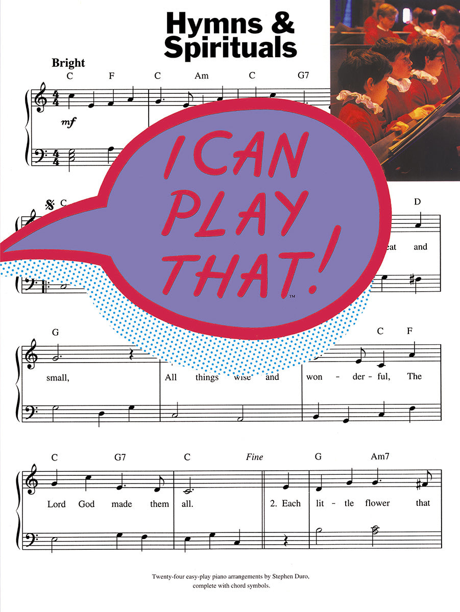 I Can Play That! Hymns And Spirituals