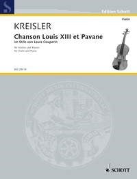 Kreisler: Chanson Louis XIII. et Pavane Nr. 1 (Viool, Piano)