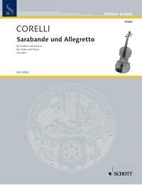 Corelli: Sarabande und Allegretto Nr. 5 (Viool, Piano)