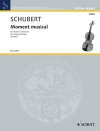 Schubert: Moment musical f-Moll f-Moll op. 94/3 Nr. 9 (Viool, Piano)