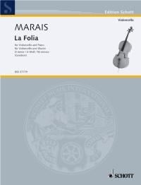 Marin Marais: La Folia (Cello en piano)