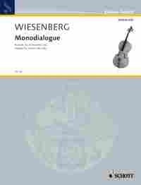Menachem Wiesenberg: Monodialogue (Cello)