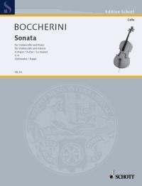 Luigi Boccherini: Sonata A-Dur A-Dur (Cello, Piano)