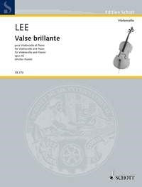 Sebastian Lee: Valse brillante op. 42 (Cello, Piano)
