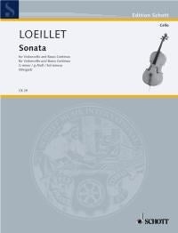Jean-Baptiste Loeillet: Sonata g-Moll g-Moll (Cello, Piano)