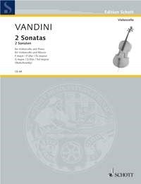 Antonio Vandini: 2 Sonatas (Cello, Piano)