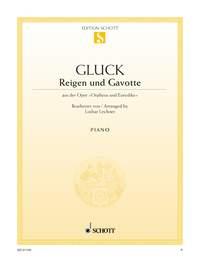 Christoph Willibald Gluck: Reigen und Gavotte (Piano)