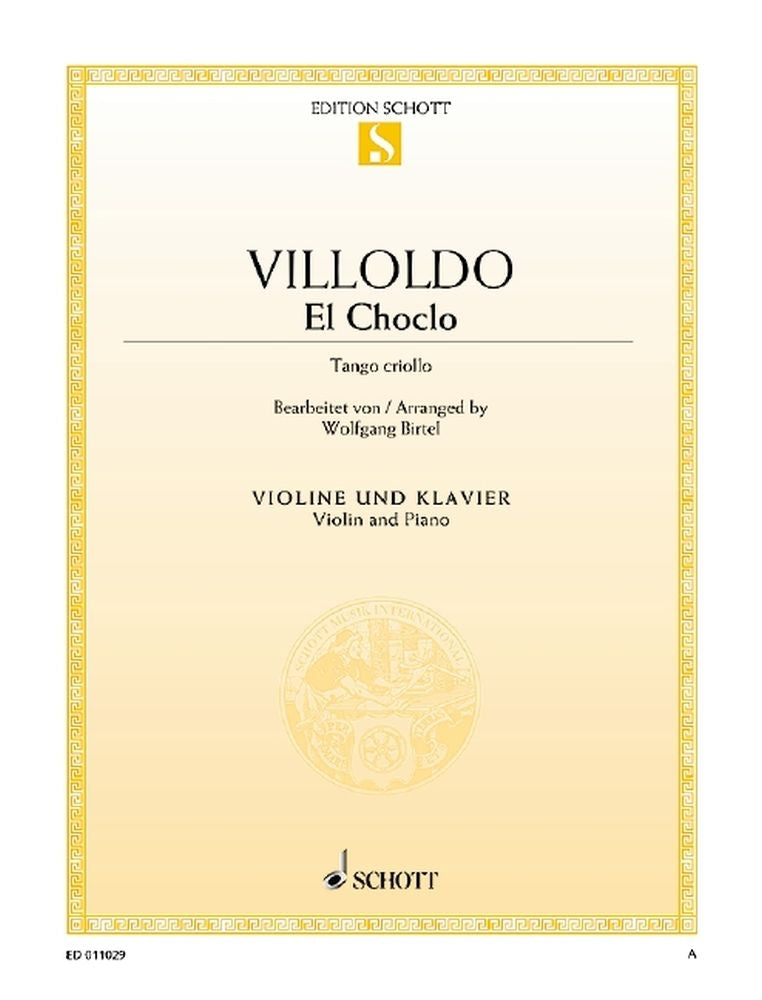 Villoldo: El Choclo (Viool, Piano)