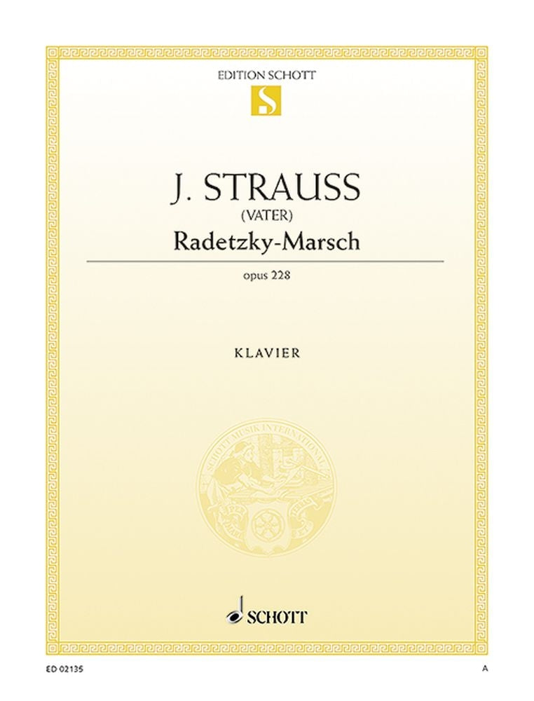 Johann Strauss Sr.: Radetzky-Marsch D-Dur D-Dur op. 228 (Piano)