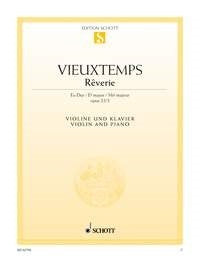 Vieuxtemps: Rêverie op. 22/3 (Viool, Piano)