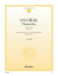 Antonín Dvořák: Humoreske op. 101/7 (Piano)