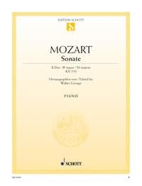 Wolfgang Amadeus Mozart: Sonate B-Dur B-Dur (Piano)
